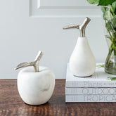 Marble Apple Table Decor