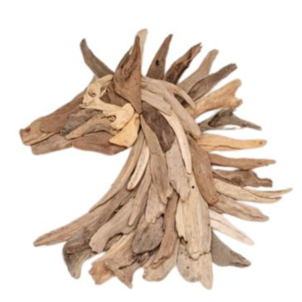 Driftwood Horse Head Wall Art