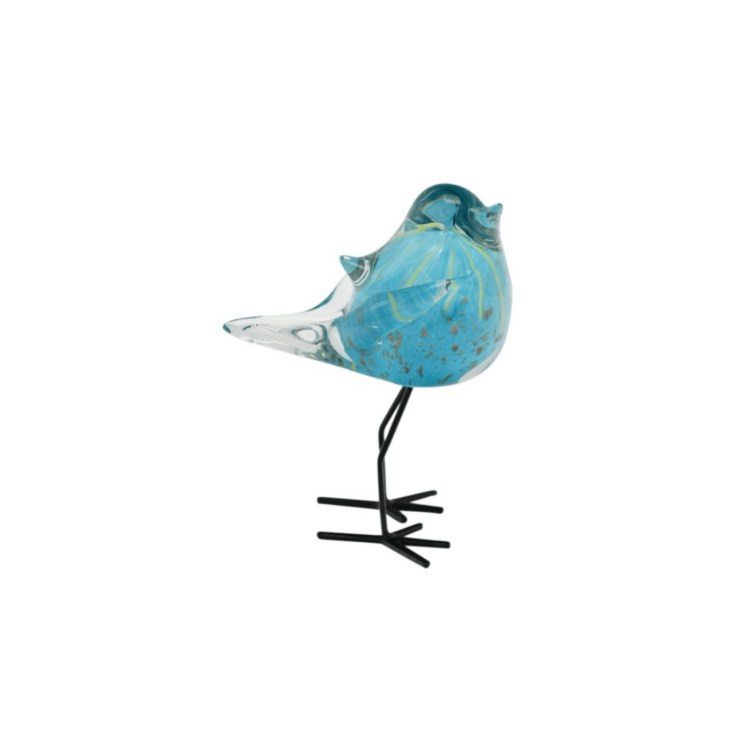 Bluey The Standing Glass Bird