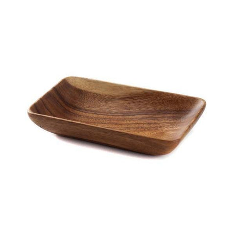 Acacia Wood - Rectangle Bowl (Small)