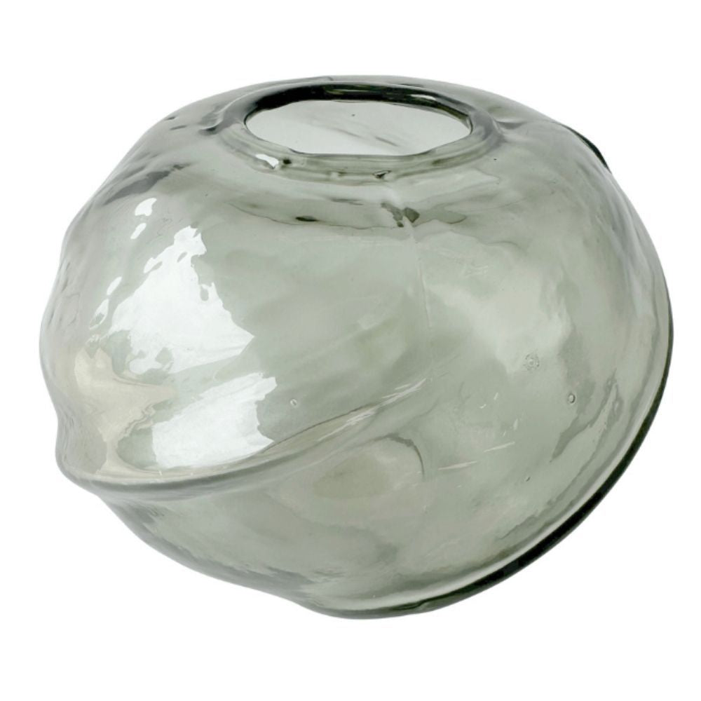 Carly Glass Vase/T-Lite Holder - Light Green (Set of 2)