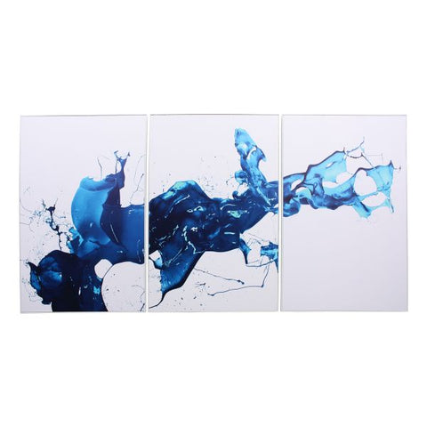 Ink Splash - 3 Piece Canvas Art